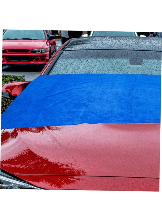 LYNLYN Heavyweight Microfiber Cleaning Towel, Extra Large Reusable Drying Cloth, Super Absorbent and Scratch-Free for Car Washing, Auto Detailing, and Multi-Purpose Cleaning (180 x 60cm) - Image 2